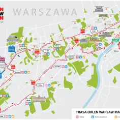 Orlen maraton o której start? Godzina, trasa i atrakcje w Warszawie.